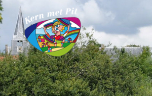 Kern met pit