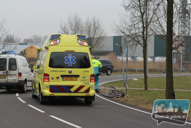 Fietsster Nederweert aangereden