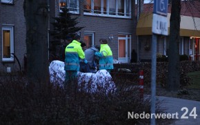 Man onwel Burgemeester Hobusstraat Nederweert