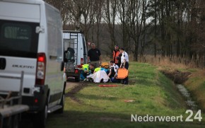 Man van aanhangwagen gevallen aan de Vetpeelweg in Weert