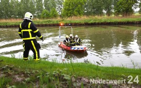 Hert verdronken in Zuid Willemsvaart Nederweert