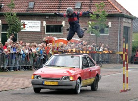 STW Noordwolde: Stuntteam Noordwolde Foto Piet Bosma