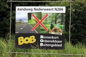 Actie tegen randweg N266