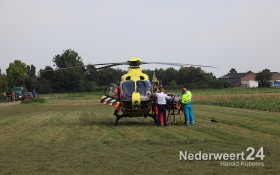 Ernstige aanrijding Wilhelminastraat in Stramproy