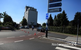 Fietser raakt zwaar gewond na aanrijding op rotonde Beringen met auto