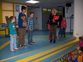 opening van de kinderboekenweek op de Bongerd3