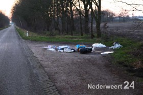 Afval Wessemerdijk bij Spporbrug Nederweertr