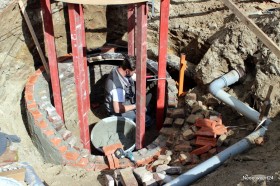 Reconstructie Kerkstraat en oude waterput