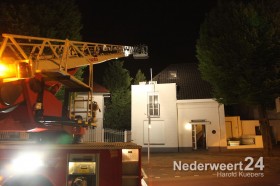 Schoorsteenbrand Emmasingel 49 Weert