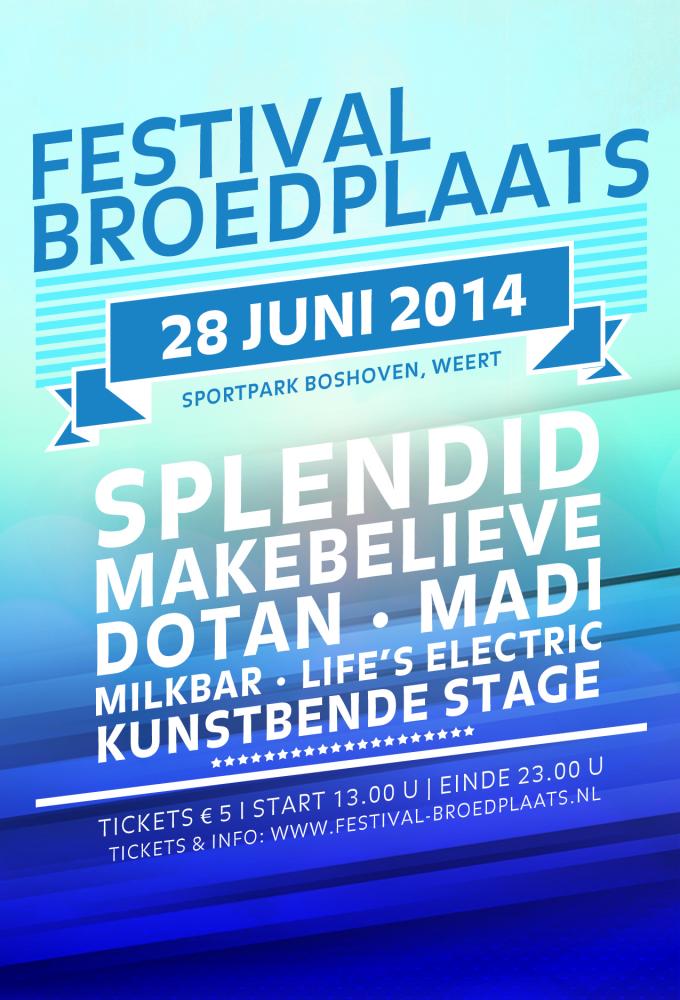 Poster Festival Broedplaats