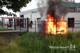 Autobrand Oude Graaf industrieterrein Weert