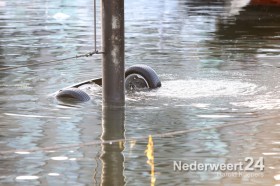 Auto te water Bassin Weert