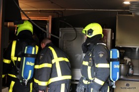 Brandweer naar De Dorpsherberg