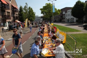 Langste ontbijttafel Weert