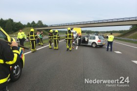 Ongeval A2 Nederweert 2 personen