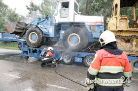 vrachtwagenbrand A2 bij Wildenberg