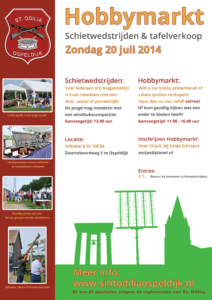 poster dorpschieten 2014 (hobbymarkt)