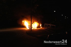 Autobrand Florisstraat Weert