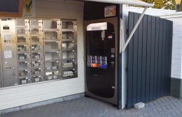 Diepvriesautomaat met varkensvlees