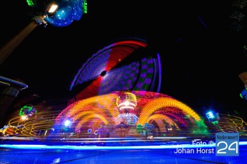 Kermis Weert by night