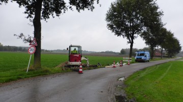 watterleiding gesprongen Nederweert