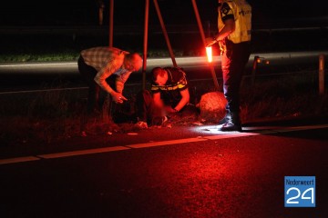 Backpacker aangereden op A2