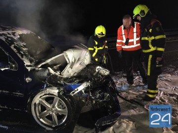 Auto in brand A2 Hunsel