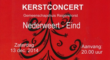 Kerstconcert in Nederweert-Eind