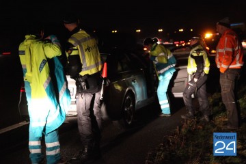 Ongeval A2 Weert kop-staart botsing 1832