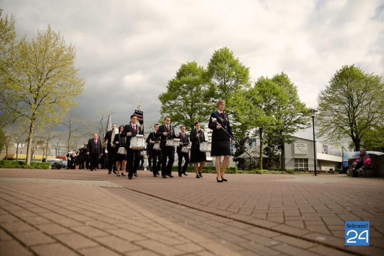 Aubade gemeente Nederweert gedecoreerde koninklijke onderscheiding