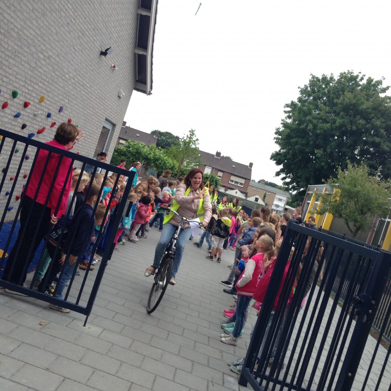 Budschop op schoolverlaterskamp