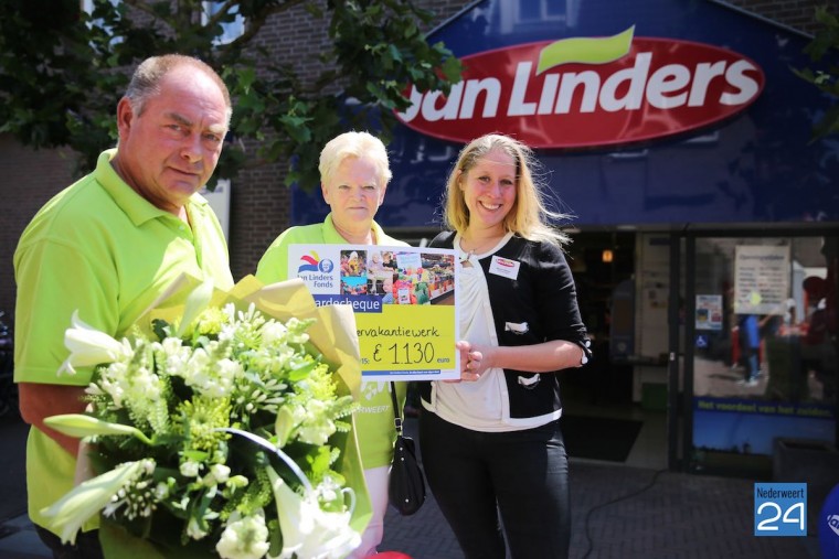 KVW krijgt cheque Jan Linders 4786