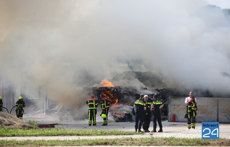 Grote brand hunsel