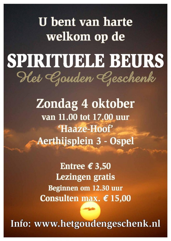 Spirituele beurs Ospel