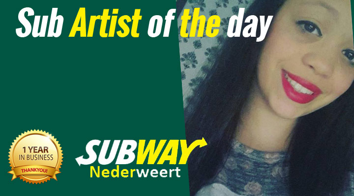 Subway-Nederweert-Sub-Artist-Nederweert-Tanisha