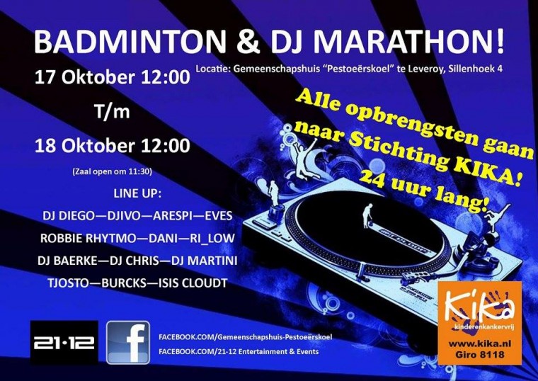 badminton marathon Leveroy