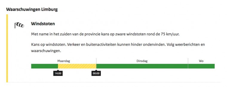 code geel limburg