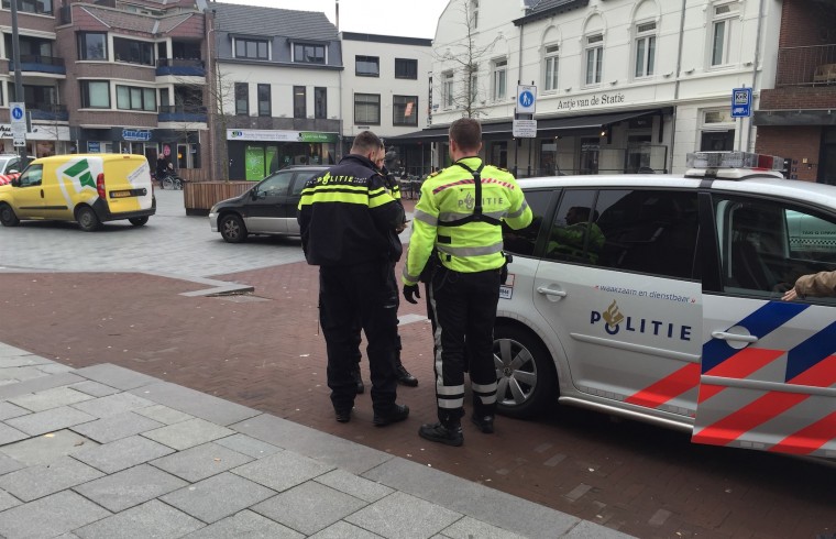 Aanhouding Station Weert Politie