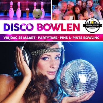 Disco Bowlen Pins & Pints