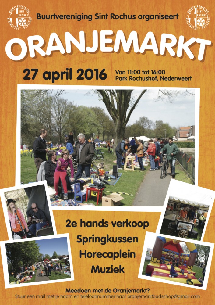 Oranjemarkt Nederweert 2016