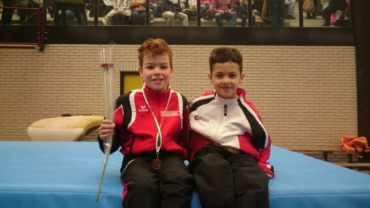 Roel Geerlings 3e plaats Talenten Benjamin met Amin