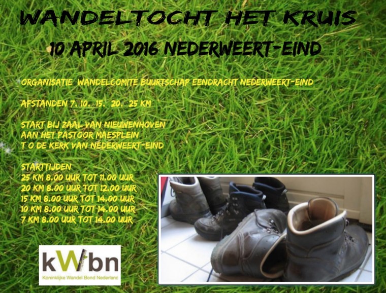 Wandeltocht het Kruis