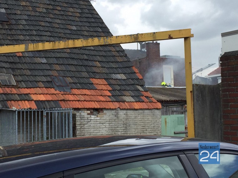 Buitenbrand Wilhelminasingel Weert