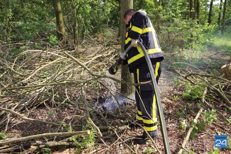 Natuurbrand Visdijk Nederweert-Eind