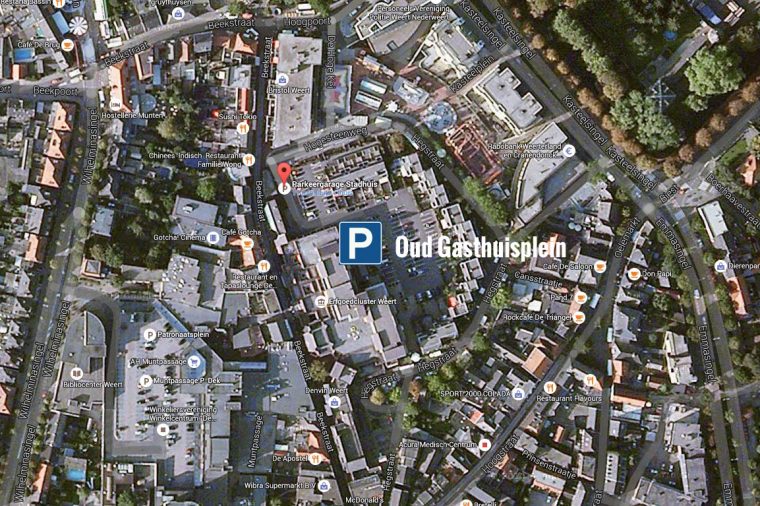 Oud-Gasthuisplein-parkeerplaats