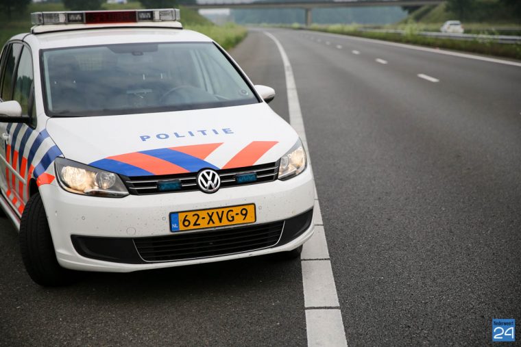 Ongeval A2-1 politie