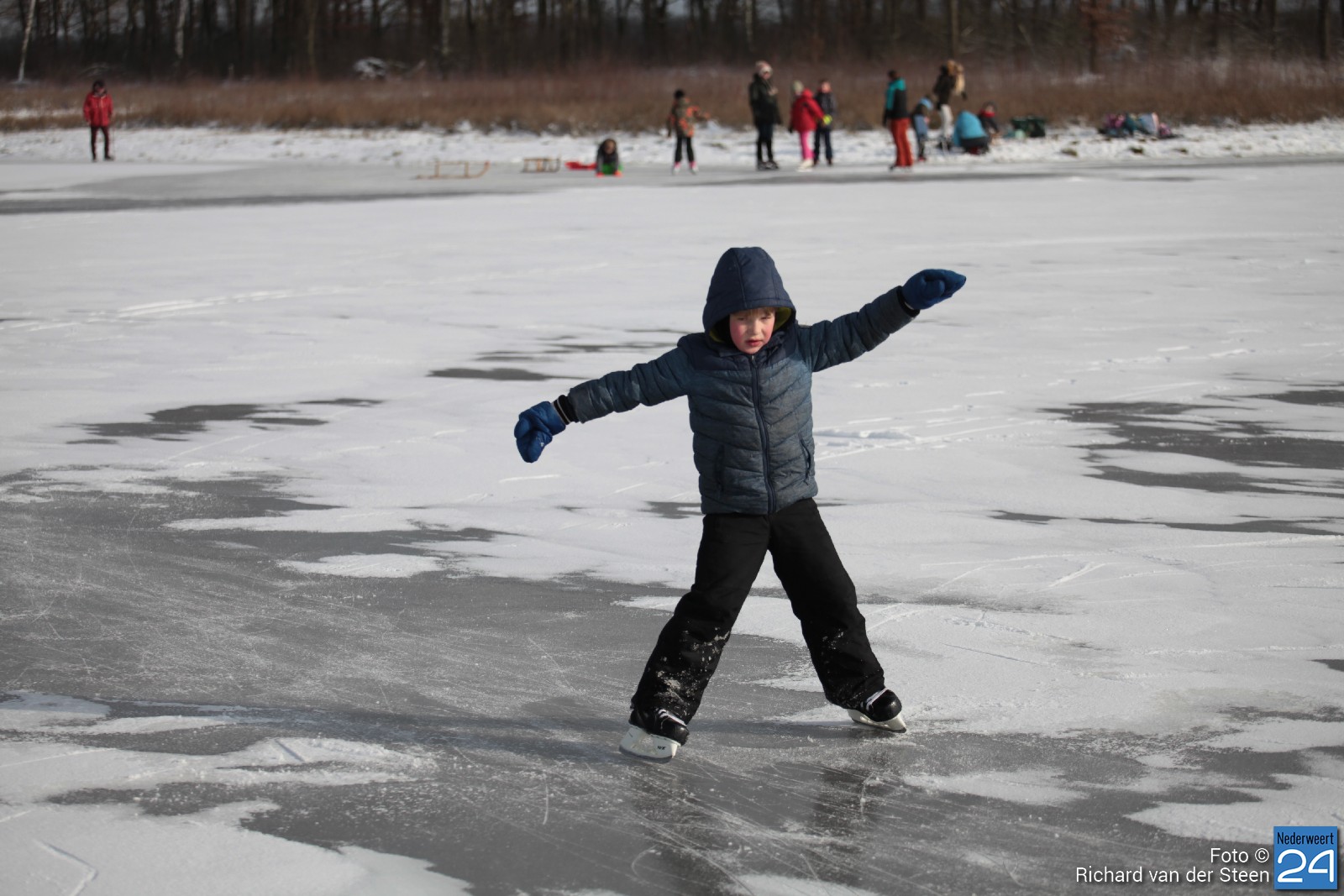 Eerste Schaatsers Gespot Op De Banen Nederweert