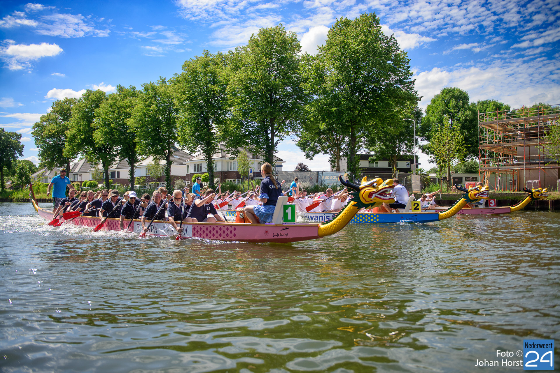 Spetterend Kiwanis Drakenboot Festival In Weert Nederweert