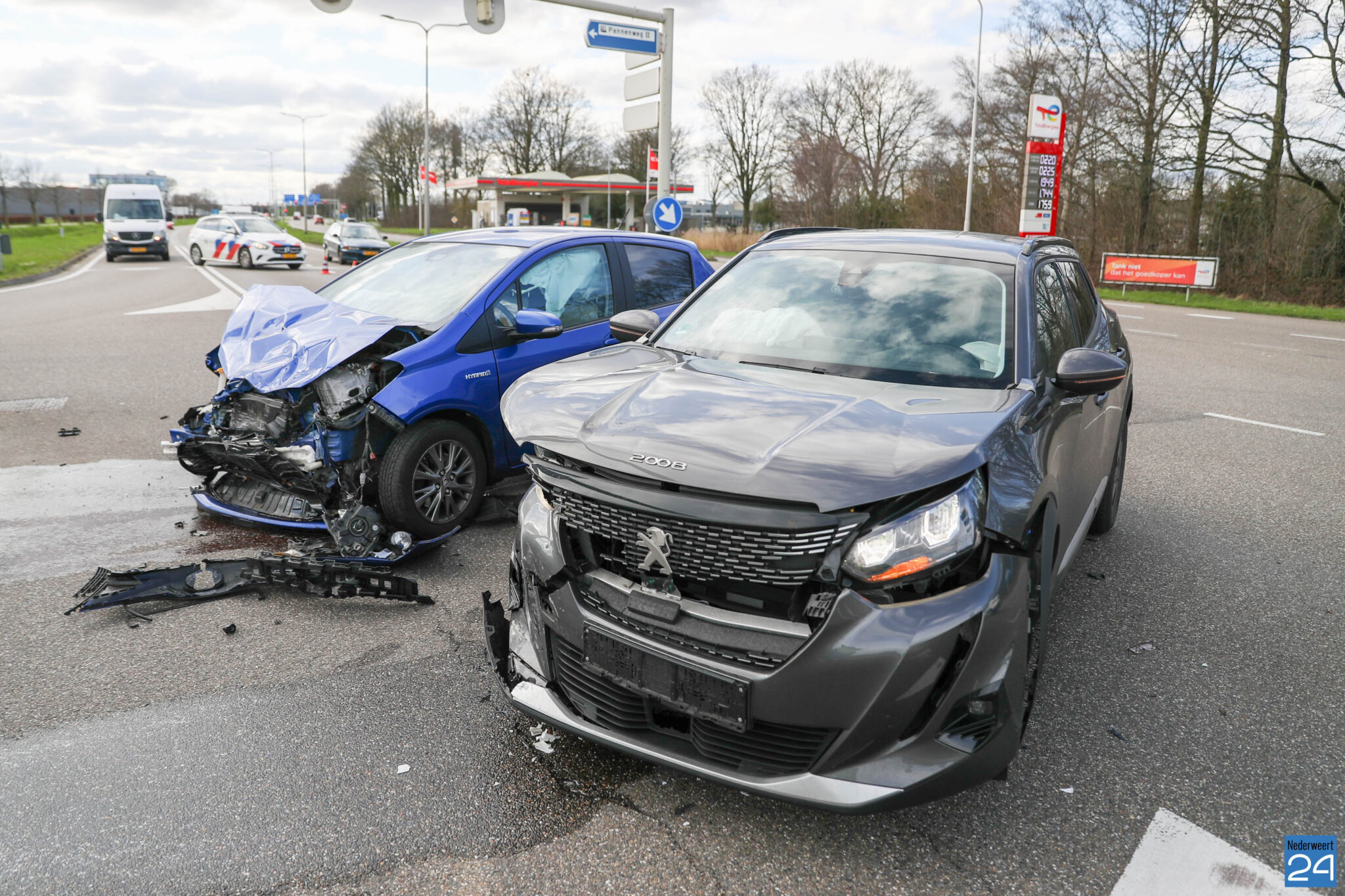 Flinke Schade Bij Ongeval Randweg Zuid N Nederweert Nederweert