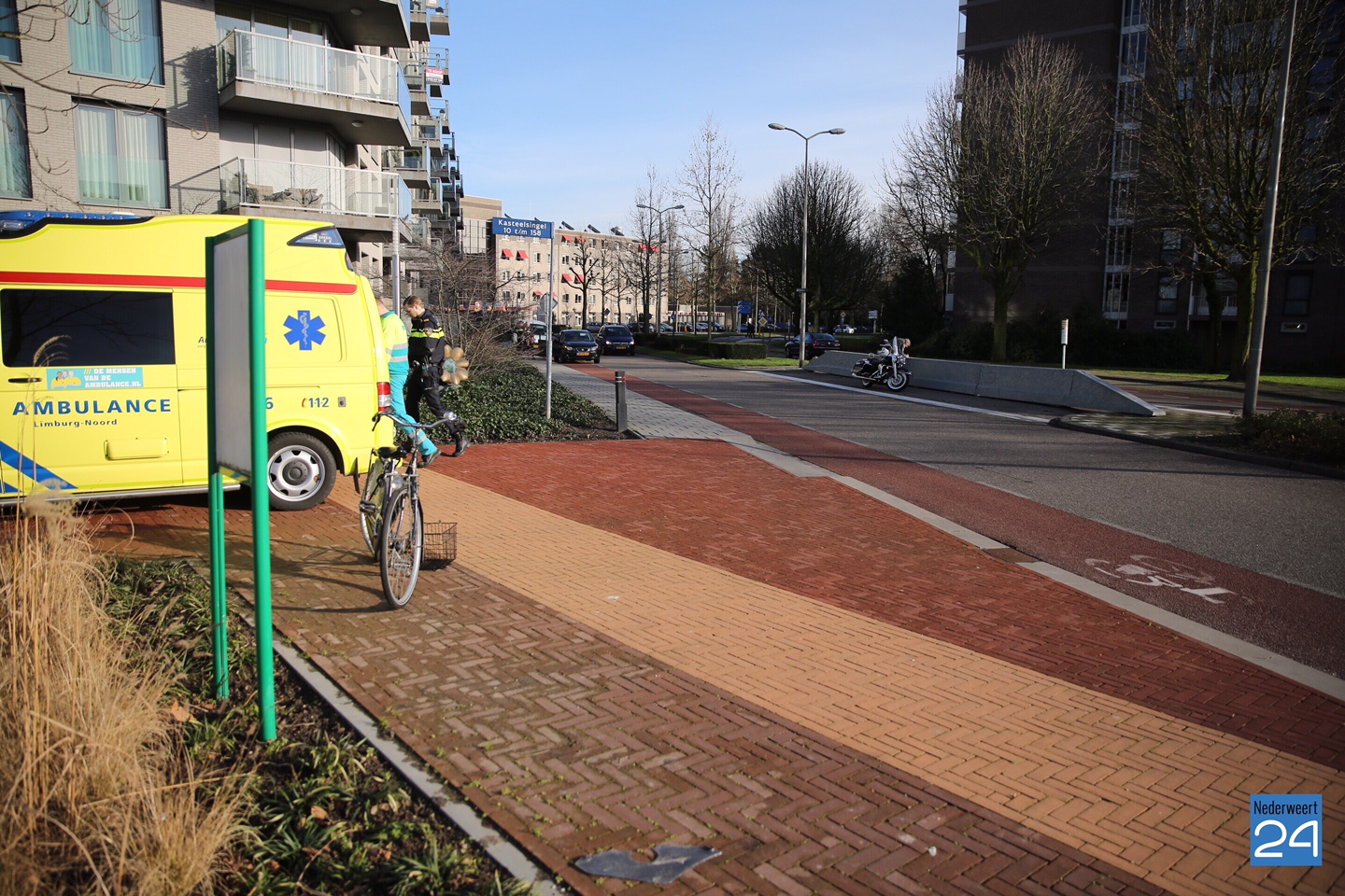 Fietsster Gewond Na Aanrijding Met Motorrijder - Nederweert24